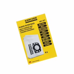Sacs à poussière - KÄRCHER - 4 unités - Accessoires pour aspirateur