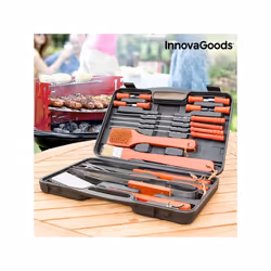 InnovaGoods vous offre les meilleures nouveautés pour la maison, comme Malette Barbecue Barbecase InnovaGoods 18 Pièces ! Déc ...