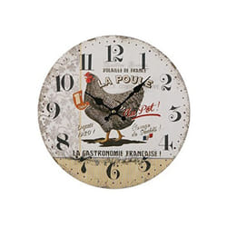 Horloge Murale Versa Gallina Plastique (5 x 28 x 28 cm)