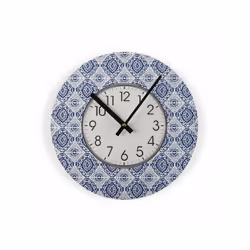 Horloge Murale Aveiro Bois (4 x 29 x 29 cm)