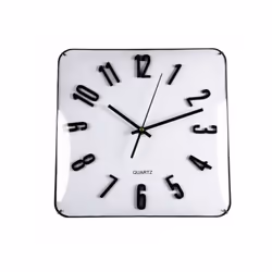 Horloge Murale Versa Verre (31 x 5,5 x 31 cm)