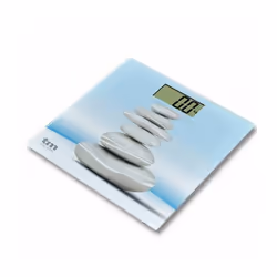 Balance Numérique de Salle de Bain TM Electron Zen Bleu Slim (23 mm)