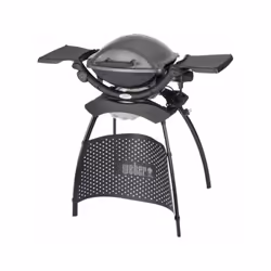 Barbecue électrique 2,2kW. Cuve et couvercle en fonte d'aluminium. Grilles de cuisson en fonte d'acier émaillée. Larges poign ...