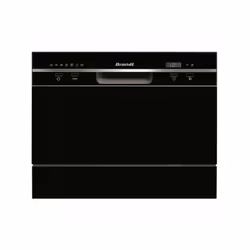 Ce lave-vaisselle compact de la marque BRANDT possede une capacité nominale de 6 couverts et une consommation d'eau par cycle ...