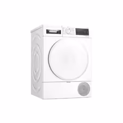 Seche-linge pompe a chaleur BOSCH WQG233D0FR - 8 kg - Blanc - Classe A+++ - H: 84,20 cm x L: 59,80 cm x P (hors porte): 63,40 ...