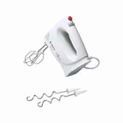 Le batteur électrique BOSCH MFQ3010 est doté d'une puissance de 300W et de 2 vitesses, ainsi que d'une touche Pulse. Il est l ...