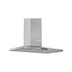 Hotte murale Bosch DWQ96DM50 - l 90 cm - Evacuation / Recyclage - 610 m3 air / h - 70 dB max en intensif - 4 vitesses - Inox