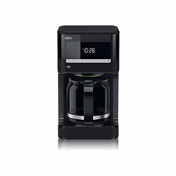 Machine a Cafe - Cafetiere Electrique - BRAUN - KF7020 - 12 tasses - Programmable - ARRET AUTOMATIQUE