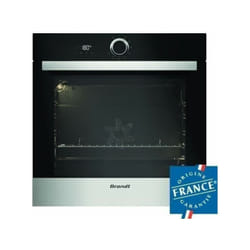 Four électrique encastrable - Pyrolyse - Chaleur tournante pulsée Brandt BXP5560X - Inox - 73 l - Classe a+