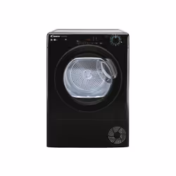 Ce seche-linge a condensation CANDY CSoe C10TBGB-S Smart Pro de couleur noire a une capacité de 10 kg et une classe B. Il est ...