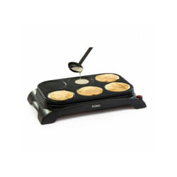 Crepiere Electrique  DOMO Family Crepes - DO8709P - 6 personnes - Revetement Antiadhésif - 1000W