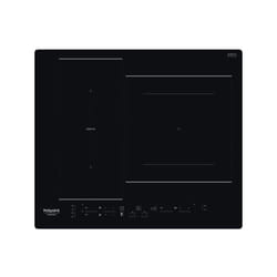 Table de cuisson induction - HOTPOINT - 3 zones - HB2760BNE - L 59 x P 51 cm - 7200W total - Noir