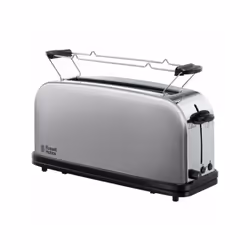 Le grille-pain Adventure de Russell Hobbs est doté d'un design rétro et d'une finition élégante tout en acier brossé. Il disp ...