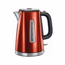 Bouilloire Electrique Electrique 1.7L Luna - RUSSELL HOBBS - Ébullition Rapide - Rouge