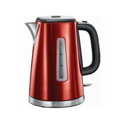 Bouilloire Electrique  Electrique 1.7L Luna - RUSSELL HOBBS - Ébullition Rapide - Rouge