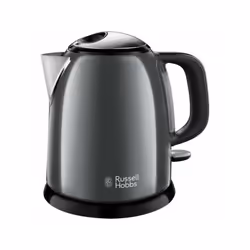 Bouilloire Electrique RUSSELL HOBBS 24993-70 Compacte Colours Plus Capacité 1 L Filtre Anti-Calcaire Amovible Lavable - Gris