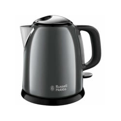 Bouilloire Electrique RUSSELL HOBBS 24993-70 Compacte Colours Plus Capacité 1 L Filtre Anti-Calcaire Amovible Lavable - Gris