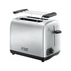 Russell Hobbs - Grille Pain - Toaster Electrique Adventure - Contrôle brunissage, chauffe viennoiserie - Acier brossé