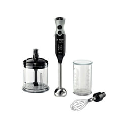 Mixeur Electrique Plongeant Bosch ErgoMixx MSM67160 – Puissance de 750 w – Mini-hachoir et fouet inclus - Noir