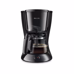 La cafetiere filtre PHILIPS HD7461/20 en Noir est votre alliée pour des matins réussis. Avec une capacité de 1,2 litre, prépa ...