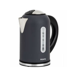 Bouilloire Electrique  H.KoeNIG Boe52 - Capacité 1,7 L - Température réglable 40 a 110°C - Ecran LCD - Gris mat