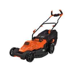 Découvrez la tondeuse électrique BLACK+DECKER BEMW481BH-QS, dotée d'un moteur puissant de 1800W et d'une largeur de coupe de ...