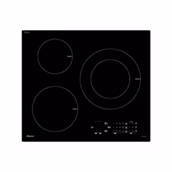 La table de cuisson a induction SAUTER SPI5361B dispose de 3 foyers avec commandes frontales et 14 positions de cuisson pour  ...