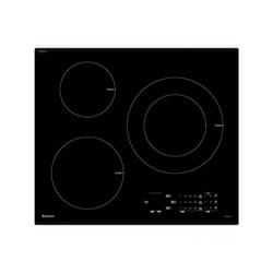 Table de cuisson induction Sauter 3 zones - 7200W - L60 x P52 cm - SPI5361B - Revetement verre - Noir