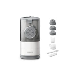 Philips - Machine a Pâtes HR2345/19 - Capacité 450g pâtes en 18min - 4 disques de pâtes - 150W