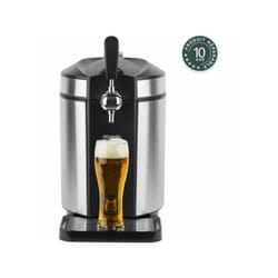 Hkoenig - Machine a Biere - Tireuse BW1880 - Capacité 5L - Température réglable 2°C a 12°C - Compatible tous fûts - Inox