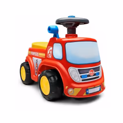 Le plus chouette des camions de pompiers de fabrication 100% française ! Avec sa jolie frimousse toute en rondeur et ses coul ...