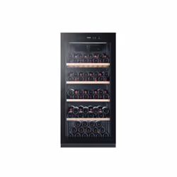 HAIER HWS116GAE - Cave a vin de vieillissement - Classe énergétique G - 116 bouteilles - Mono zone - H126