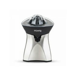 Hkoenig - Presse Agrume Electrique - H.KoeNIG AGR60 - 2 cônes interchangeables - Bec verseur anti-goutte - Inox