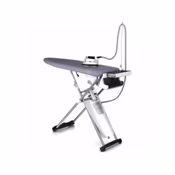 La table a repasser active LAURASTAR S PURE XTRA est équipée d'une semelle active en 3D pour une qualité de repassage inégalé ...