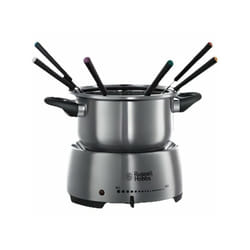 Fondue Electrique RUSSELL HOBBS - 22560-56 - Capacité 2L - Jusqu'a 6 personnes - Compatible lave-vaisselle - 1200W