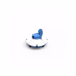 Robot aspirateur Frisbee pour piscine a fond plat de 5 x 3 m. Sans cordon, nettoyage automatique avec batterie au lithium. Te ...