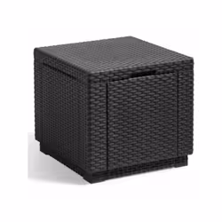 Ce cube de rangement pratique de la marque Keter s'integre parfaitement a votre mobilier de jardin existant !