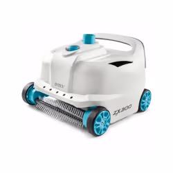 Le robot aspirateur fond et parois ZX300 d'Intex est compatible avec toutes les piscines tubulaires de la marque. Il nettoie  ...