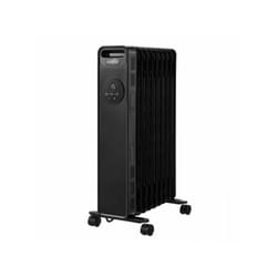 Oceanic - Radiateur électrique bain d'huile 2000W 3 puissances - Thermostat électronique - Télécommande - Mobile - Noir