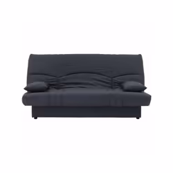 DREAM Banquette clic clac 3 places - Style et design contemporain - Métal - Tissu 100 % coton - Ferme - Mousse polyuréthane 2 ...