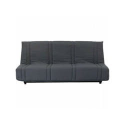 Sans Marque - Banquette clic clac 3 places - anthracite - Style contemporain - l 193 x p 92 cm - lena