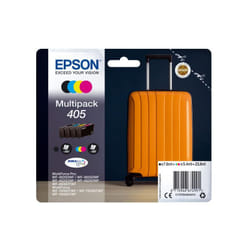 Pack de 4 Cartouches d'encre - 405 Ultra Ink - EPSON - WorkForce WF-7830, 7835, 7840, WorkForce Pro WF-3820, 3825, 4820, 4825, 4