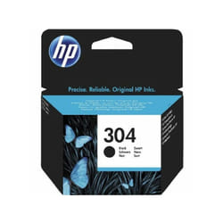 HP 304 Cartouche d'encre noire authentique (N9K06AE) pour HP DeskJet 2620/2630/3720/3730