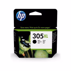 HP 305XL Cartouche d'Encre Noir Grande Capacité Authentique pour HP DeskJet 2300/ 2700/Plus 4100, ENVY 6000/Pro 6400 (3YM62AE ...