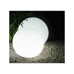 Lumisky - Boule lumineuse filaire pour extérieur led - blanc bobby - 40cm culot E27