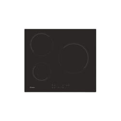 Candy - Plaque de Cuisson - Vitroceramique CH63CT - 3 foyers - Noir