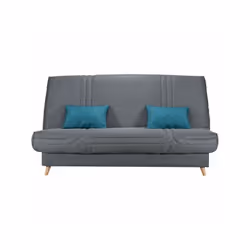 Le canapé clic-clac Mona de Bultex est conçu spécialement pour aménager les petits espaces tout en offrant un couchage confor ...