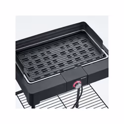 Le barbecue électrique sur pieds SEVERIN PG8568 est équipé d'une grille en fonte d'aluminium de 44,5x26 cm et d'une puissance ...