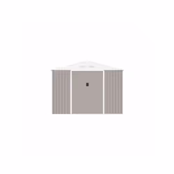 Abri de jardin en acier galvanisé avec kit d'ancrage inclus 5,29 m². Panneaux en acier galvanisé de 0,25mm. Structure en acie ...