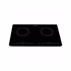 Table a induction posable noire Brandt, ultramince, 5 touches captives de cuisson préprogrammées (maintien au chaud, mijotage ...